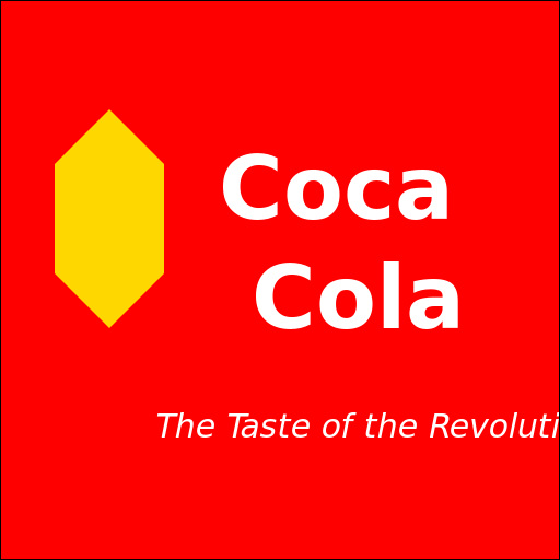 USSR-Style Coca Cola Logo - DrawGPT