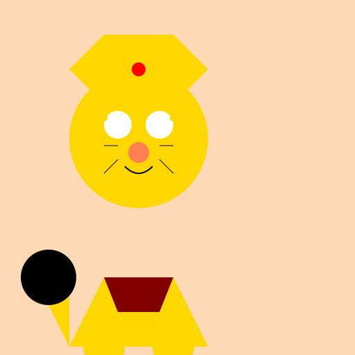 Emperor Catlon as a Catboy - DrawGPT