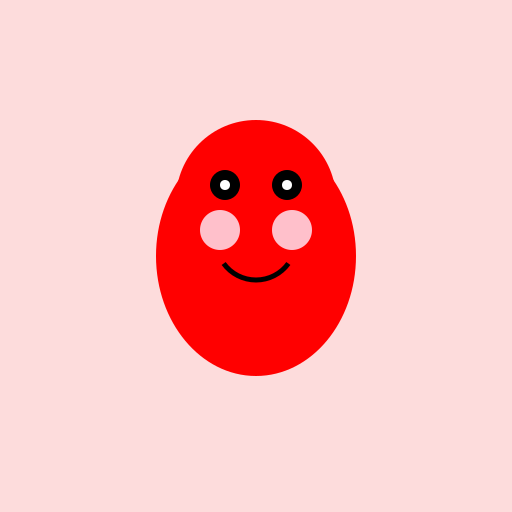 Baby Ladybird with Pink Cheeks - DrawGPT