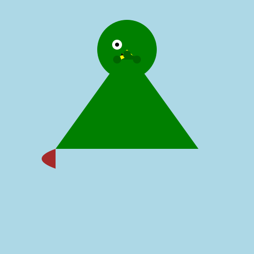 Dragon with a Dog's Tail and Bird's Beak - DrawGPT