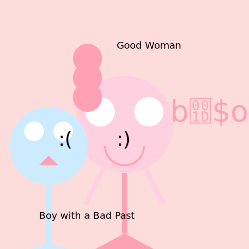 The Good Woman and the Boy with a Bad Past - DrawGPT