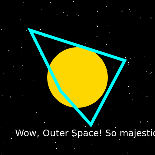 Arceus' Reaction to Outer Space from Nintendogs - DrawGPT