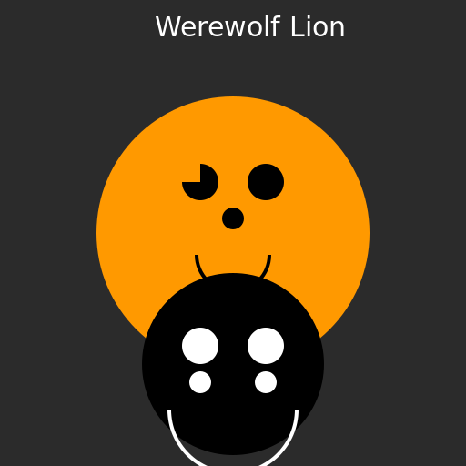 Werewolf Lion - DrawGPT