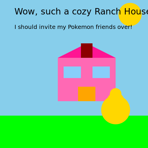 Arceus in Awe of the Ranch House - DrawGPT