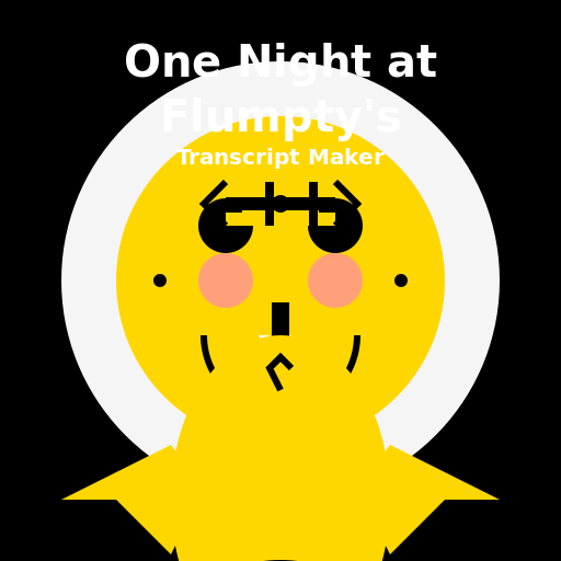 One Night at Flumpty's Logo - Transcript Maker - DrawGPT