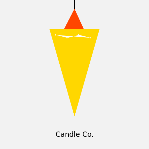 Candle Company Logo - DrawGPT