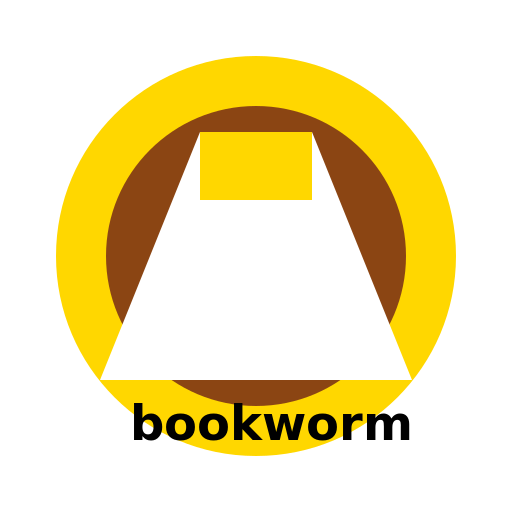 Bookworm Logo - DrawGPT