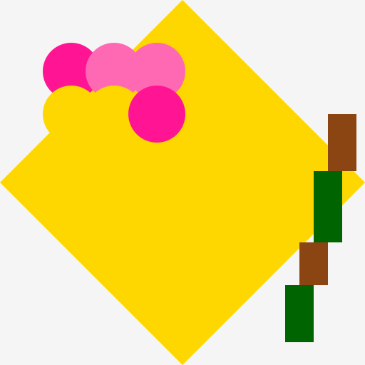 Native American-inspired Logo with Flowers and Cactus - DrawGPT