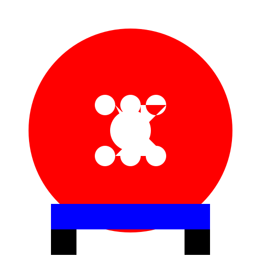 2D6 Dice Game Level Table Logo - DrawGPT