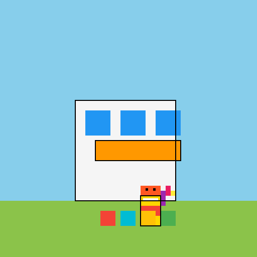 A 7-Year-Old's Lego Adventure Outside a Hospital Room - DrawGPT