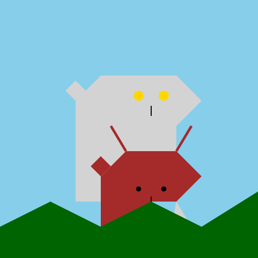 Sphinx Deer - DrawGPT