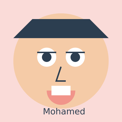 Mohamed's Colorful Portrait - DrawGPT