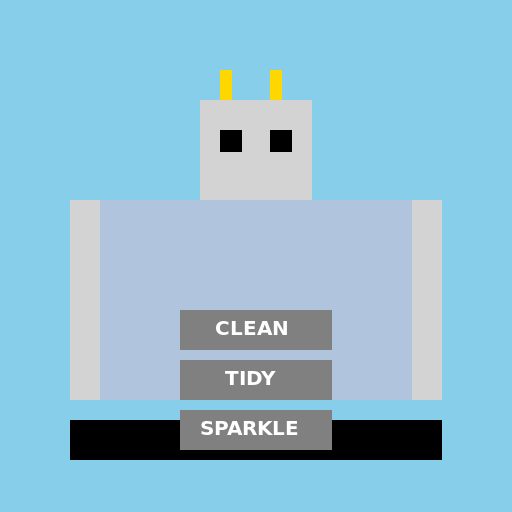 Housekeeping Robot at Your Service! - DrawGPT