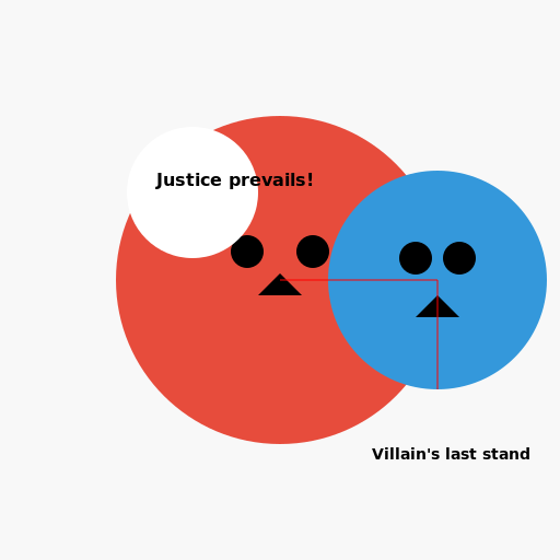 Japanese Hero vs Villain Showdown - DrawGPT