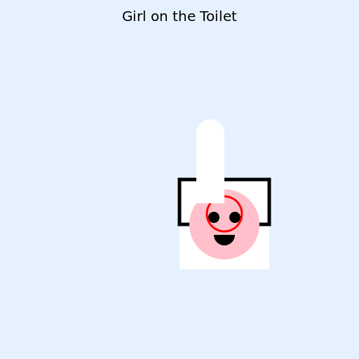 Girl on the Toilet - DrawGPT
