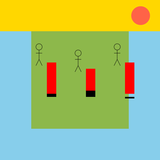 Overflowing Bins in the Park - DrawGPT