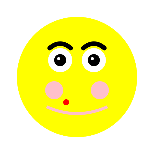 Quirky Smiley Face - DrawGPT