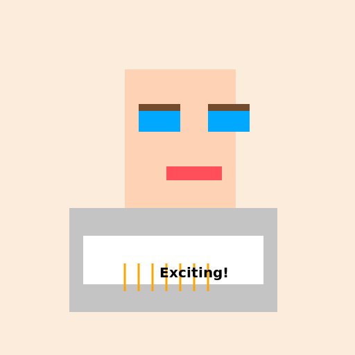 Portrait of a girl with brown hair and blue eyes - DrawGPT