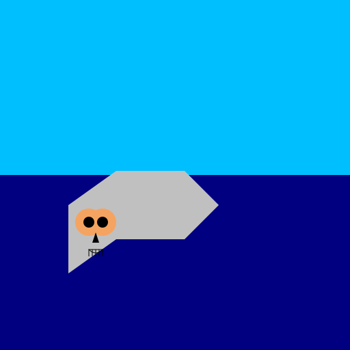 Benedict Cumberbatch as a Hammerhead Shark - DrawGPT