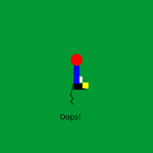 Baseball Player Tripping Over Base - DrawGPT
