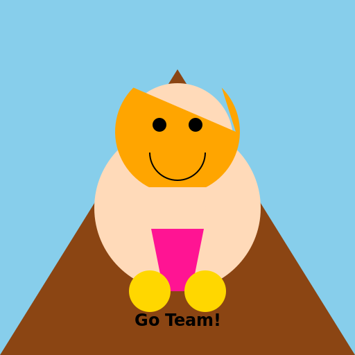 Breckie Hill as a Cheerleader - DrawGPT