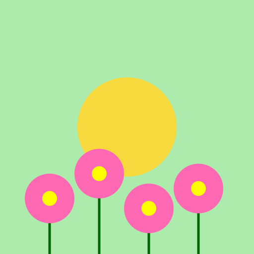 Blooming Flowers - DrawGPT