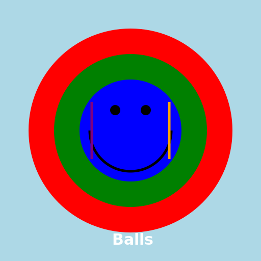 Colorful Balls - DrawGPT