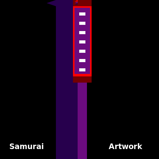Katana of the Colorful Samurai - DrawGPT