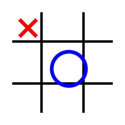 Tic Tac Toe Logo - DrawGPT