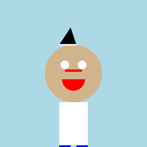 A Sailor with a Scar Along His Eye - DrawGPT