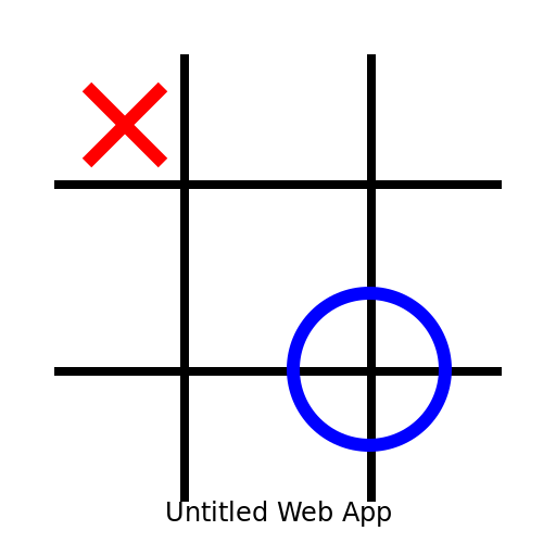 Tic Tac Toe Logo - DrawGPT