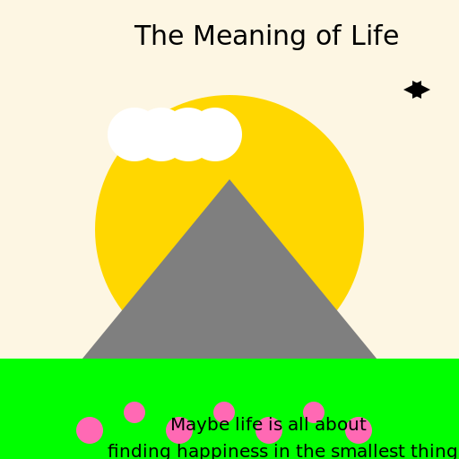 The Meaning of Life - DrawGPT
