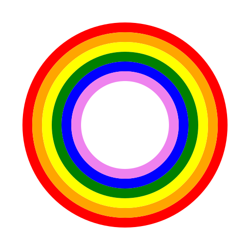 Rainbow in all its colorful glory - DrawGPT