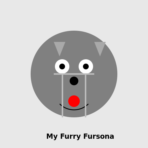 Wolf Furry Fursona - DrawGPT