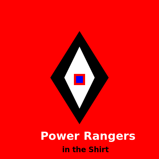 Power Rangers in the Shirt - DrawGPT