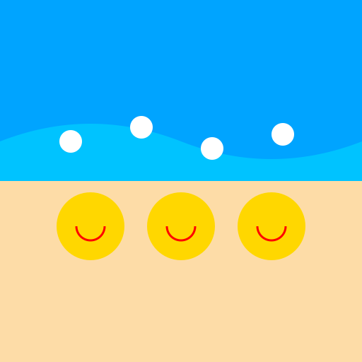 Somali Children Playing at the Beach - DrawGPT