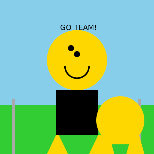 Bearded Footballer and His Golden Doodle - DrawGPT