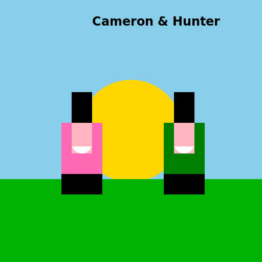 Cameron and Hunter - DrawGPT