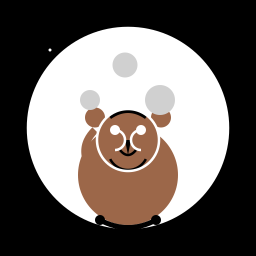 Monkey on the Moon Riding Skates - DrawGPT