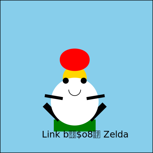 Link Holding Zelda in His Arms - DrawGPT