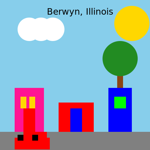 Welcome to Berwyn, Illinois - The City of Homes! - DrawGPT