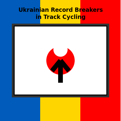 Ukrainian Record Breakers in Track Cycling - DrawGPT