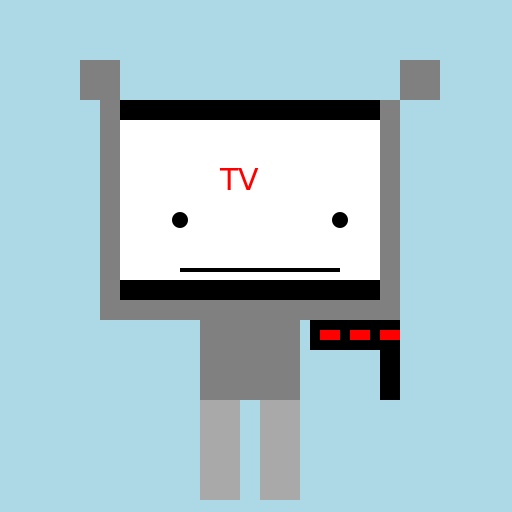 Tv Man (With Tv Head) - DrawGPT