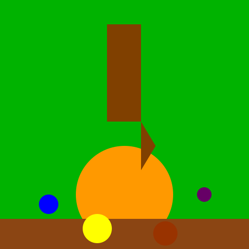 The Lion and the Monkey in the Dense Jungle - DrawGPT