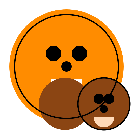 King of the Jungle and the Mischievous Monkey - DrawGPT