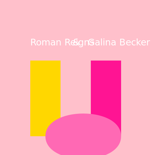 Roman Reigns and Galina Becker's Romance - DrawGPT