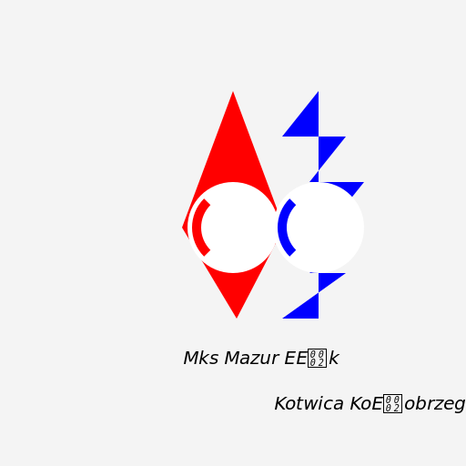 Mks Mazur Ełk and Kotwica Kołobrzeg logos wallpaper - DrawGPT