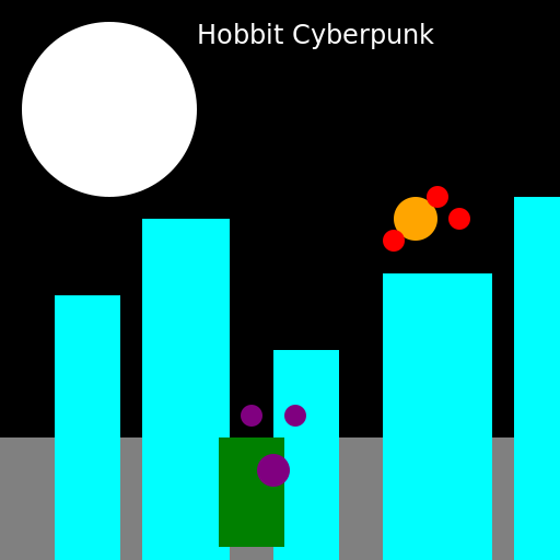 Hobbit Cyberpunk - DrawGPT