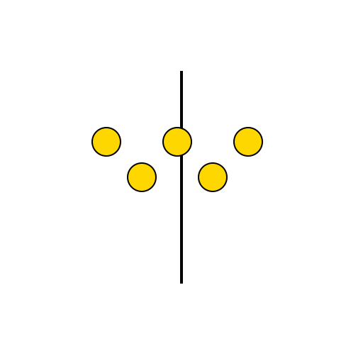 Necklace with Five Citrine Gemstones - DrawGPT