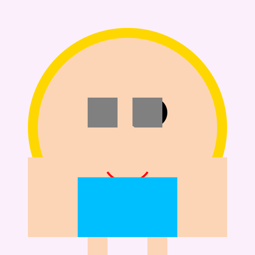 Blonde Hair Girl in Sunglasses - DrawGPT